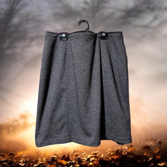 Coldwater Creek Ladies sz 16 Grey Skirt - Picture 8 of 12